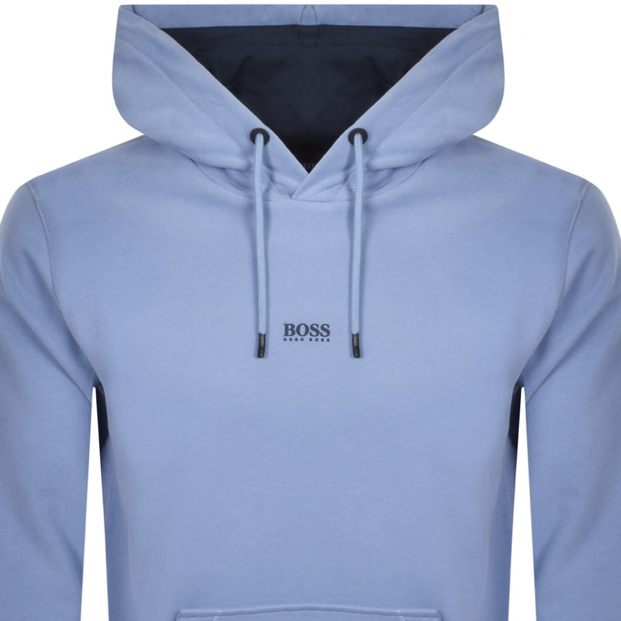 Alternative Image for ProductBOSS Weedo 2 Pullover Hoodie Blue2